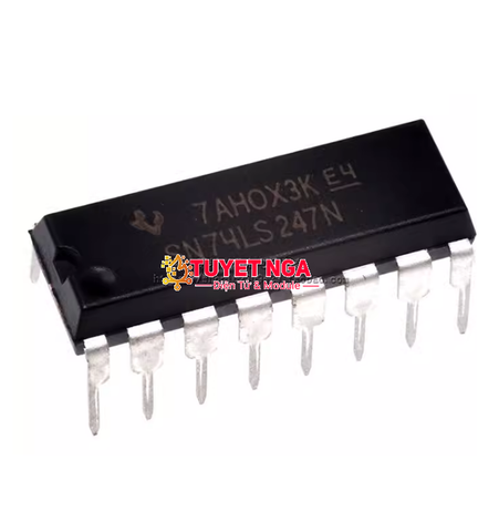 IC 74247 Decoder Driver SN74LS247