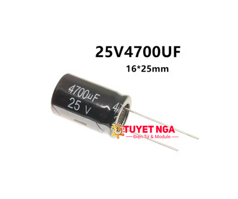 Tụ Hóa 4700uF 25V