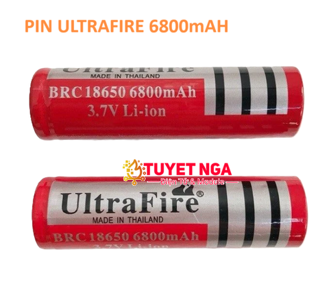 Pin 18650 Ultra Fire 6800mAh