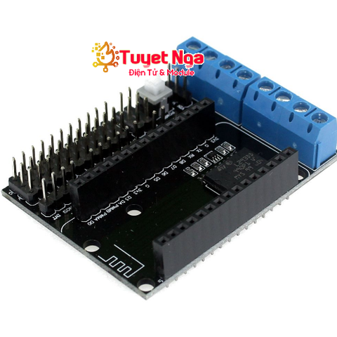 Đế Ra Chân ESP8266 NodeMCU + Motor Driver L293D