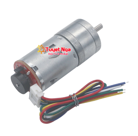 GA25-370 Encoder Động Cơ Giảm Tốc 130rpm