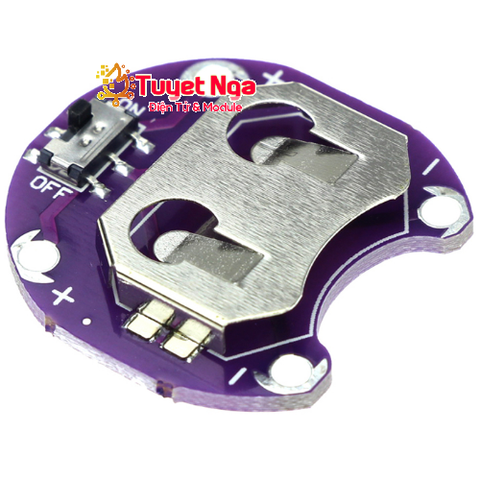 Đế Gắn Pin Lilypad CR2032 Arduino