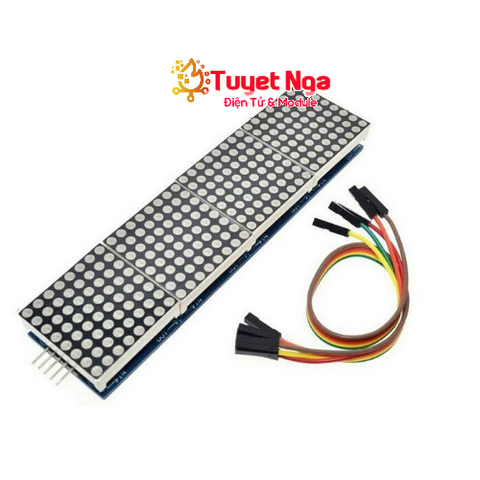 MAX7219 Module Hiển Thị 4 Led Ma Trận (màu đỏ)