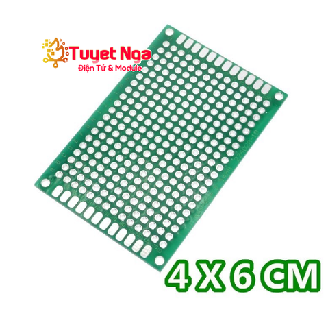 PCB Phủ Xanh 1 Mặt 4x6cm