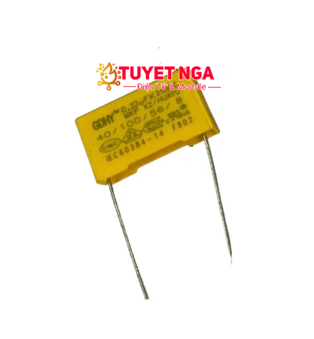 Tụ Kẹo Vàng MKP X2 0.22uF 310V 224K