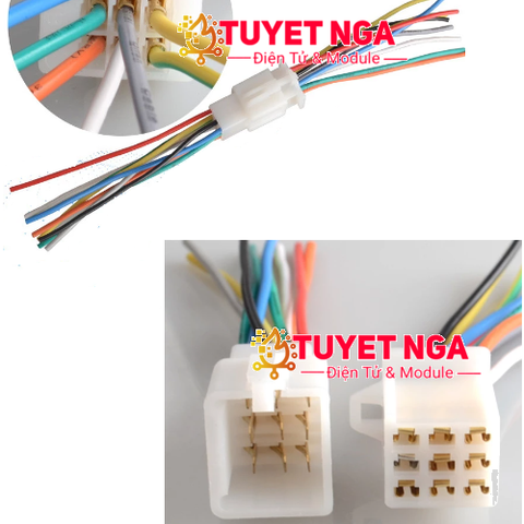 Dây Nối 4 Pin Đực Cái 2.8mm