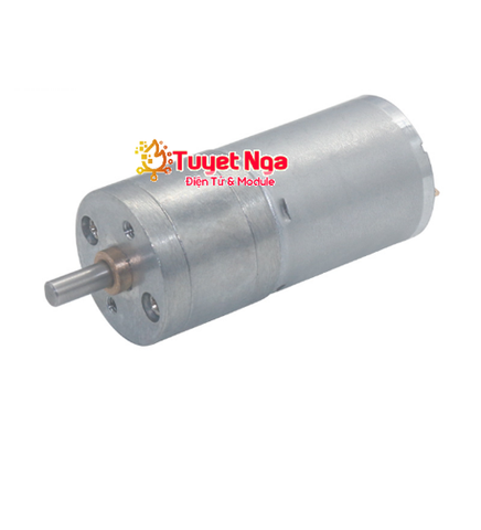 Động Cơ Giảm Tốc DC GA25-370 1360rpm 24V