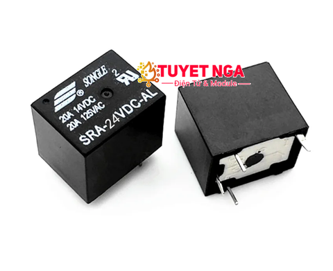 SRA-24VDC-AL Relay 24V 20A 5 Chân