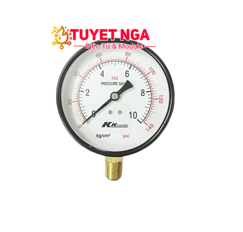 Pressure Gauges Đồng Hồ Áp Suất 63mm