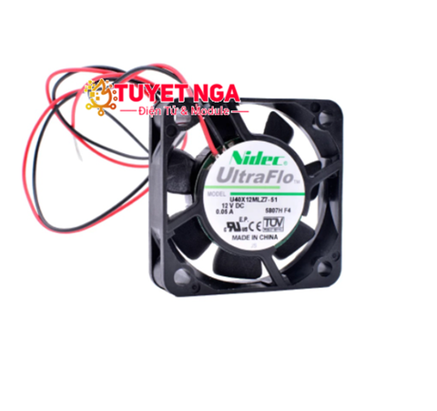 Quạt Tản Nhiệt 4x4cm 12V