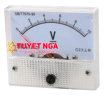 85C1 Đồng Hồ Đo Vôn Kế DC 10V