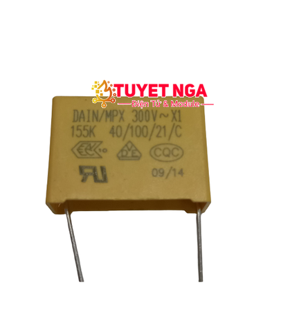 Tụ Kẹo Vàng MKP X1 1.5uF 300V 155K