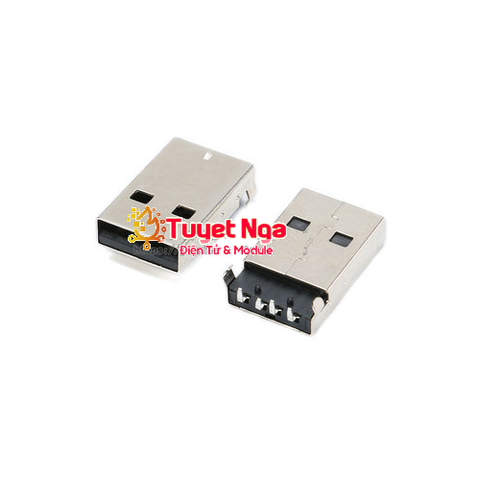 Cổng USB 2.0 TypeA Đực 4 Pin Cong