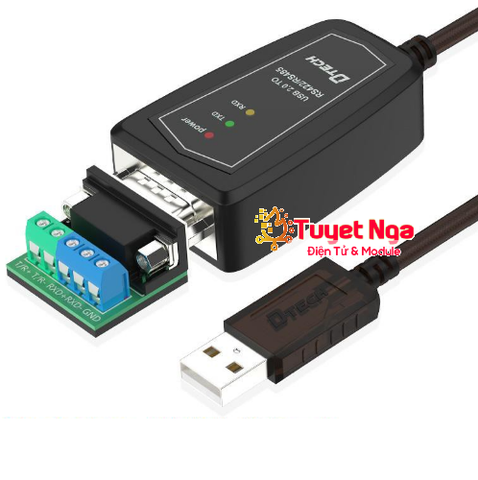 Cáp Chuyển Đổi USB Sang RS485 RS422 DTECH DT5019