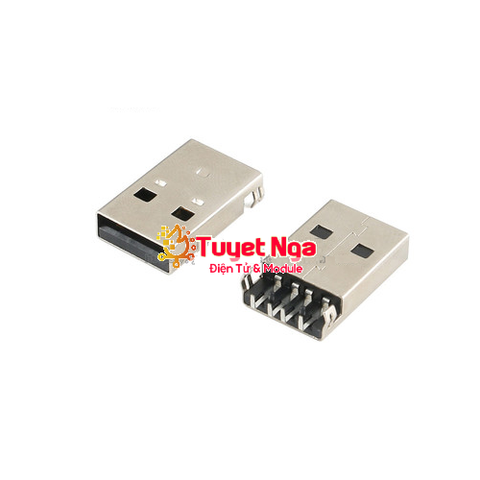 Cổng USB 2.0 TypeA Đực 4 Pin Cong