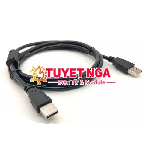 Dây USB 2 Đầu Đực Dài 1.5m