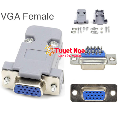 Cổng VGA Cái 15 Pin
