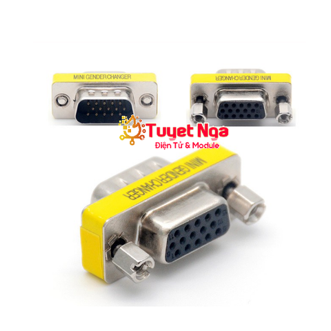 Đầu Nối DB15 VGA Đực-Cái