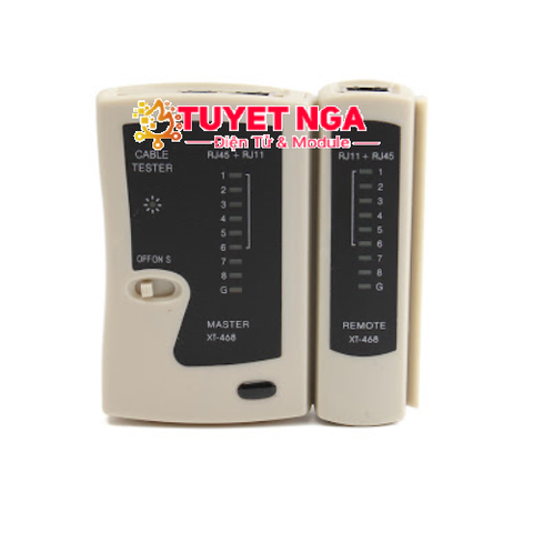 XT-468 Bộ Kiểm Tra Cáp Mạng RJ45, RJ11