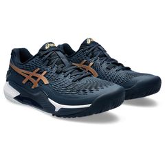 Giày Tennis Asics GEL-RESOLUTION 9 Blue/Pure Gold (1041A468-960)