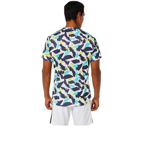 Áo Tennis Asics MATCH GRAPHIC SHORT SLEEVED TOP (2041A191-100)