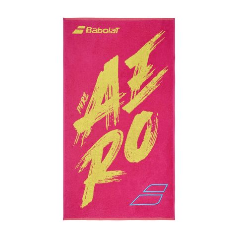 Khăn thể thao Babolat Graphic Towel Pink/Aero 50x91cm (5UA1391-5057)