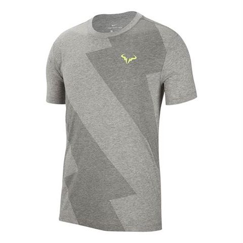 Áo Tennis Nike Court Rafa Tee - Dark Grey Heather (AR5713-063)