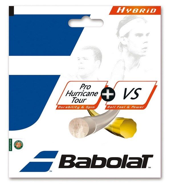 Dây phối : Babolat Pro Hurricane Tour + VS Touch (281030)