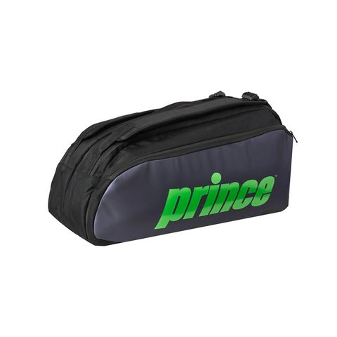 Túi Tennis Prince 2 ngăn -  TOUR COMP 2 2023 Black/Green (6P893024)