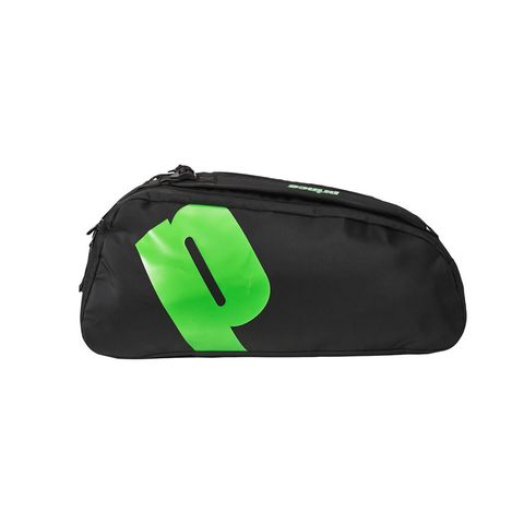 Túi Tennis Prince 2 ngăn -  TOUR COMP 2 2023 Black/Green (6P893024)