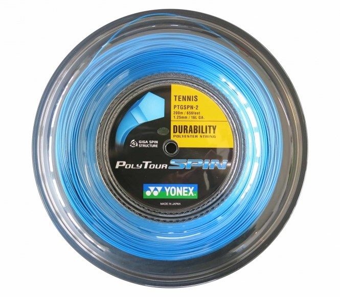 Dây căng vợt 5 cạnh Yonex PolyTour SPIN 125 (PTGSPN2)