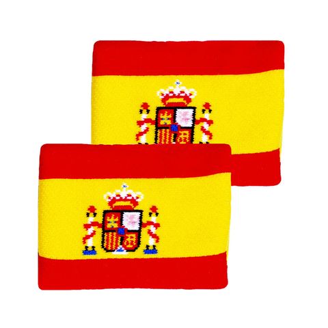 Cặp Băng mồ hôi tay-SPAIN Flag Wristbands (FBW-SP)