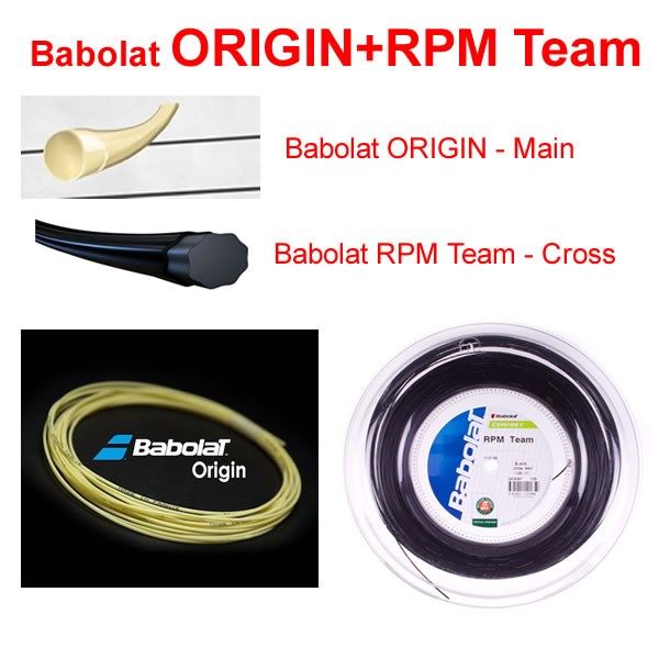 Dây phối Babolat ORIGIN + Babolat RPM Team (OriginBrid)