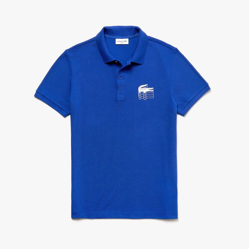 Áo Lacoste Slim Fit 3D Croc Cotton Petit Piqué 2019 (PH6402-X0U)