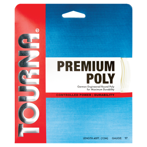 Dây căng vợt từ Tourna Usa PREMIUM POLY – 16/17/18 Dây căng 1 vợt (PS-17)