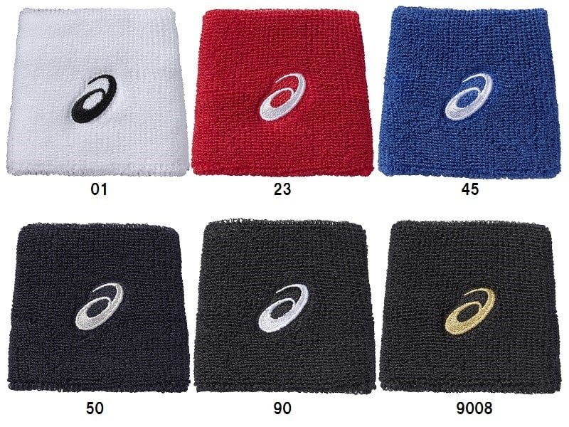 ASICS Wristband - Cặp băng mồ hôi 4 màu (RN633)