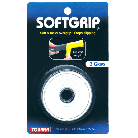 Quấn cán cuộn x3 TOURNA SOFT GRIP White (STG-W)