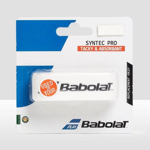 Babolat Syntec Pro  - quấn cốt trắng/đen (670051)