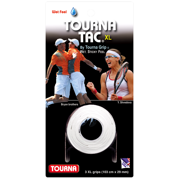 TOURNA TAC OVERGRIP White X3 - Quấn cán cuộn 3 (TG-2-XLW)