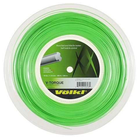 Dây căng vợt Volkl V-TORQUE 118 Green - Nhiều Cạnh (V23611)