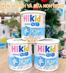 Men vi sinh & sữa non Hikid 80 gói