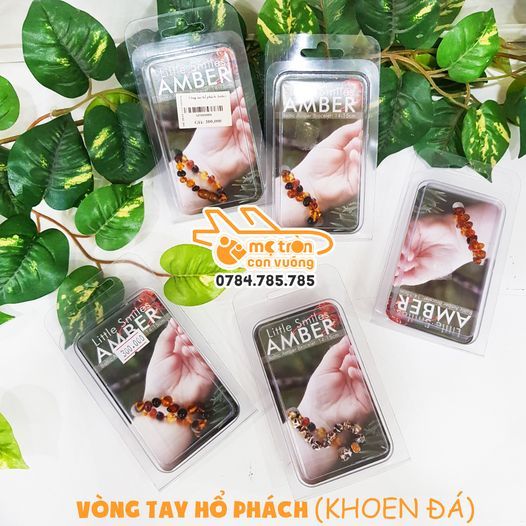 Vòng tay hổ phách Amber