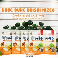 Túi nêm Daisi Mizco vị rau củ cho bé