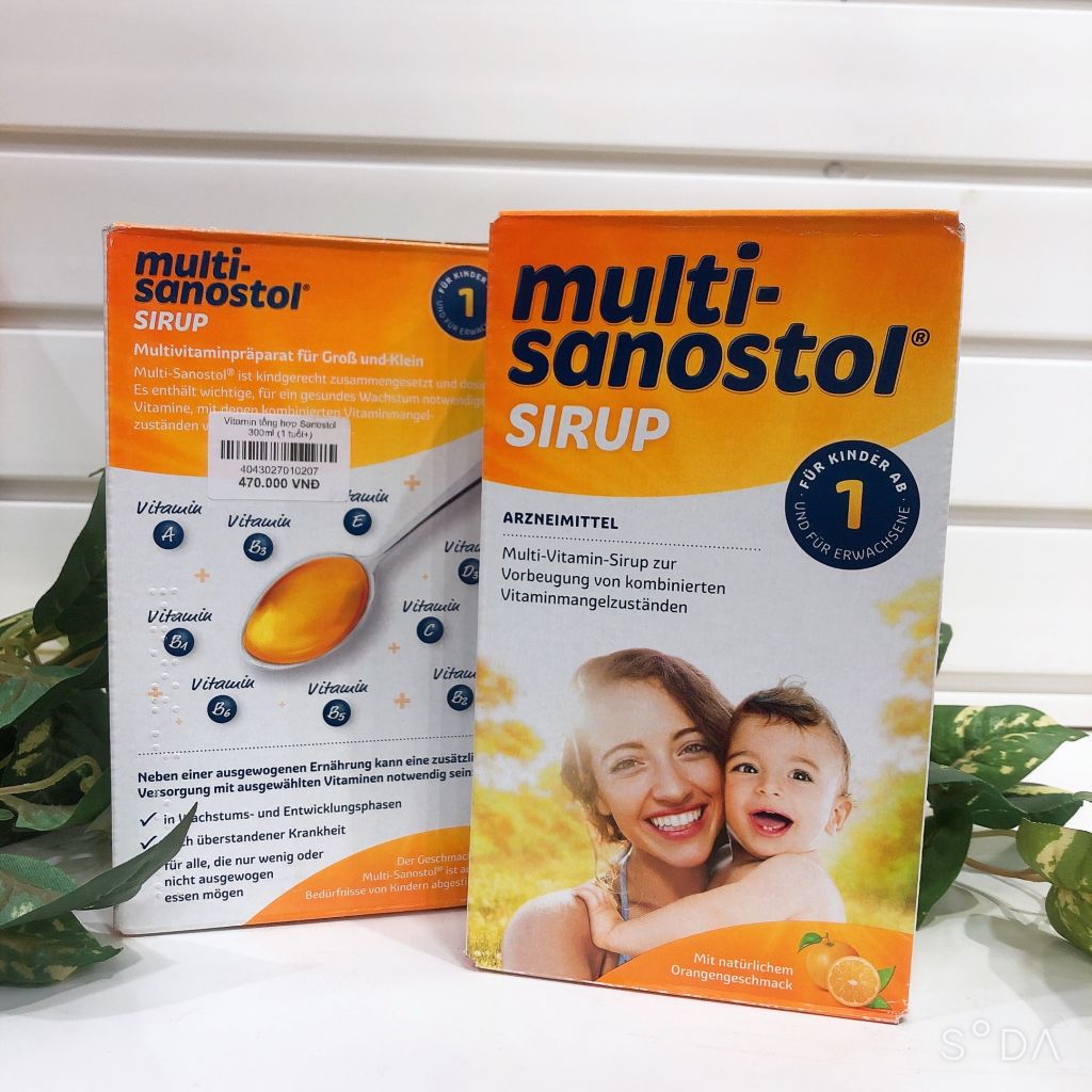Vitamin tổng hợp Sanostol 300ml (1 tuổi+)