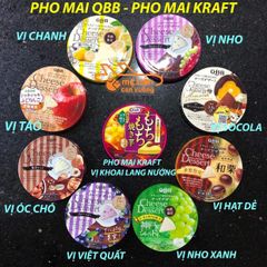 Pho mai QBB vị nho xanh