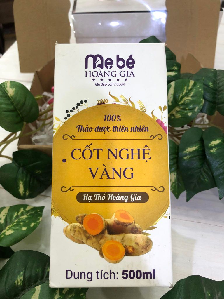 Cốt Nghệ Vàng Hạ Thổ Hoàng Gia - 500ml