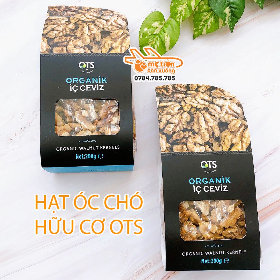 Hạt Óc Chó Hữu Cơ Tách Vỏ Ots Organik 200g