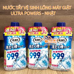 Chai Tẩy Lồng Giặt Siêu Sạch Ultra Powers 550gr nhật