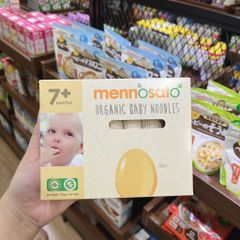 Mì hữu cơ Mennosato vị trứng 200g