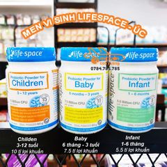 Men vi sinh Lifespace For Infant (1-6 tháng)
